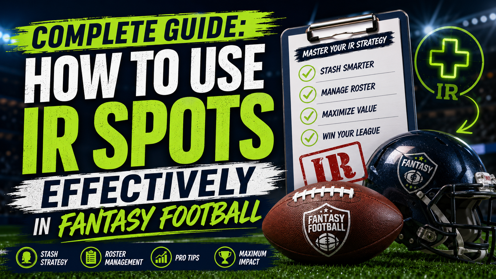 Complete Guide: How to Use IR Spots Effectively in Fantasy Football — image 1