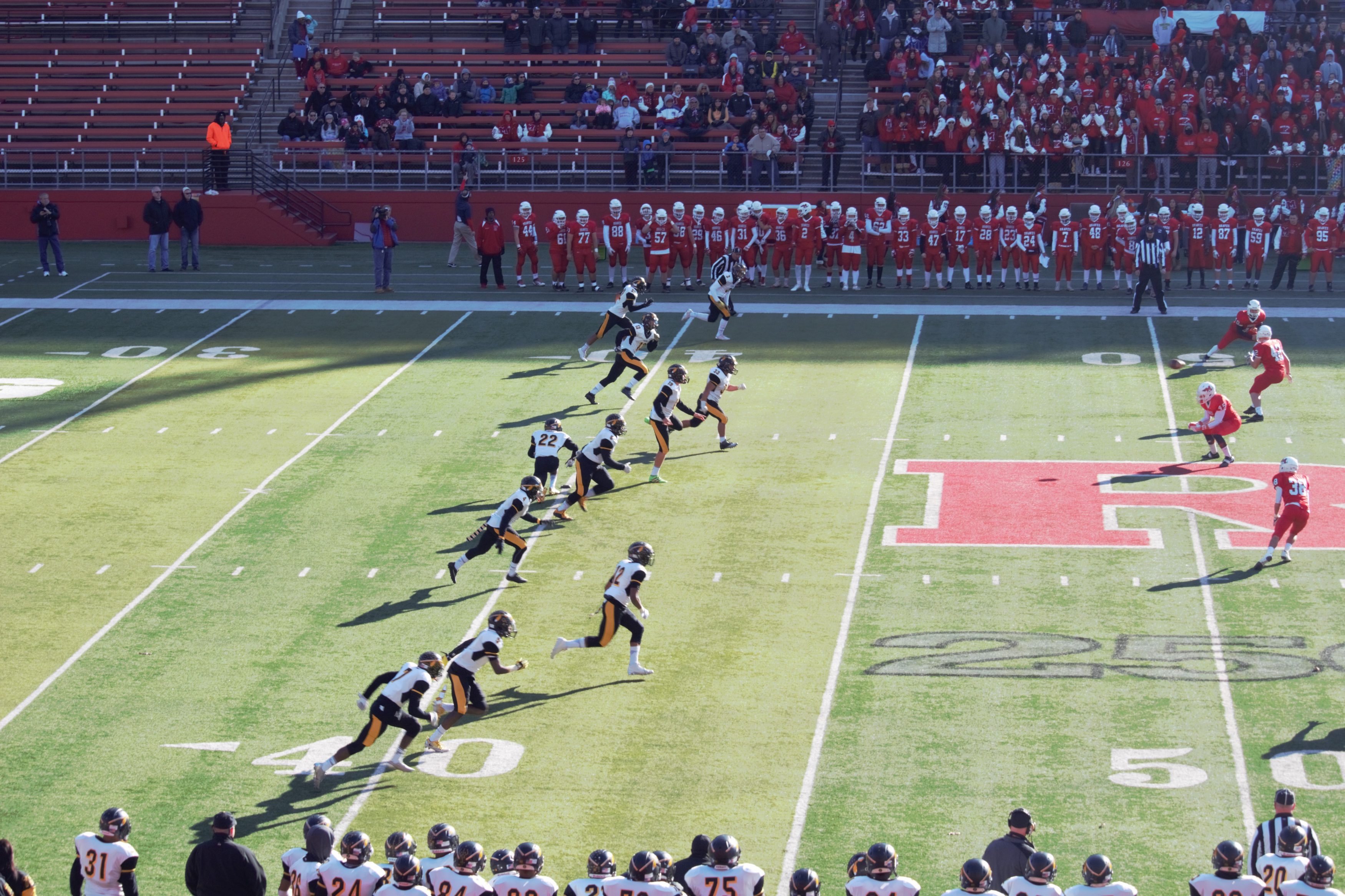 Punter flipping field position on fourth down