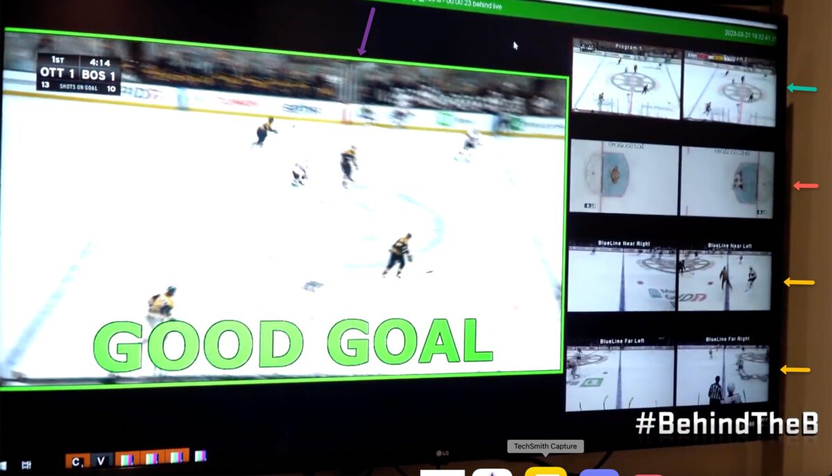 Multi-angle sports replay technology used for football review