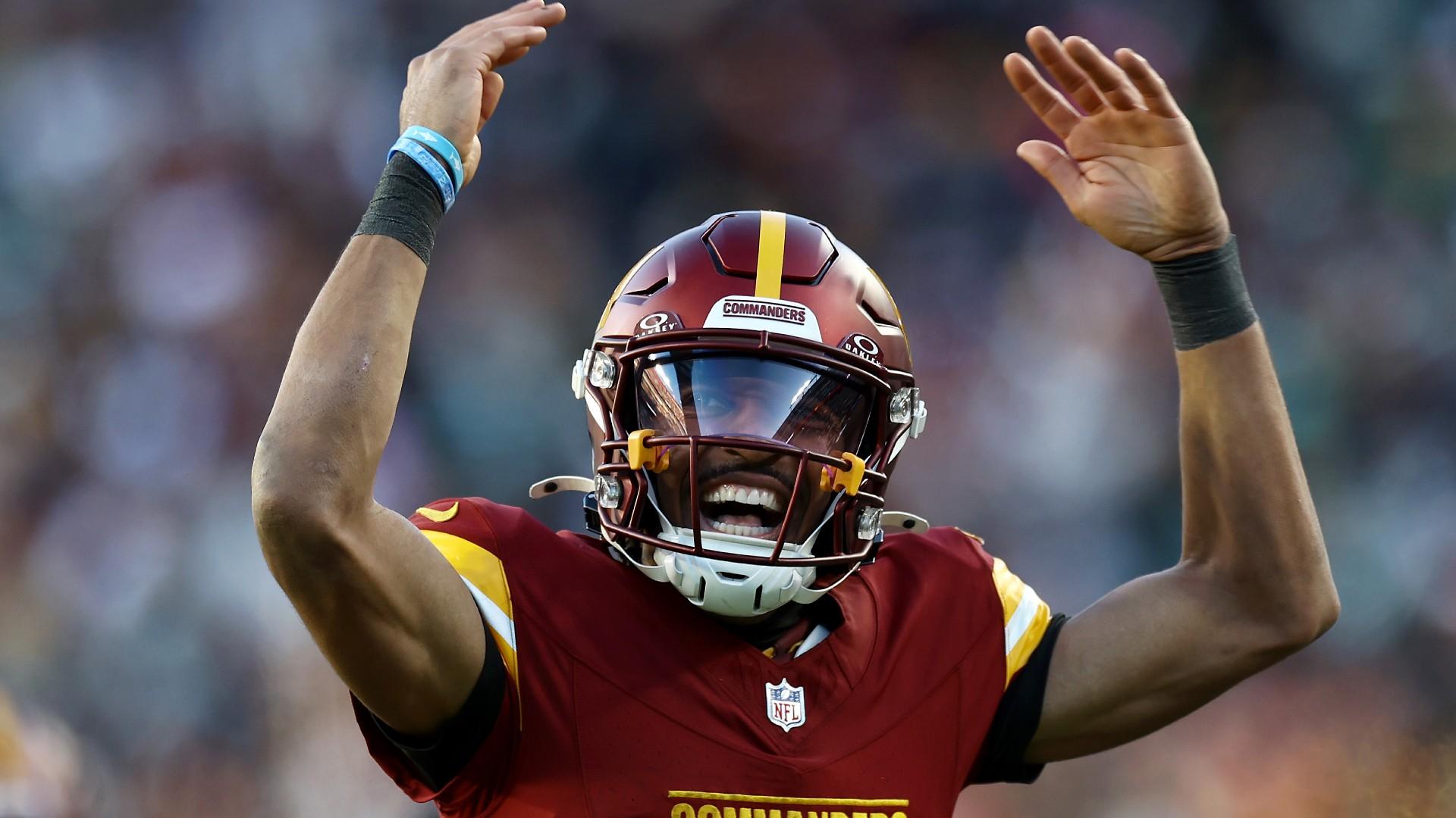 Jayden Daniels' comeback win vs. Eagles ends Offensive Rookie of the Year  debate, starts Commanders Super Bowl hype | Sporting News