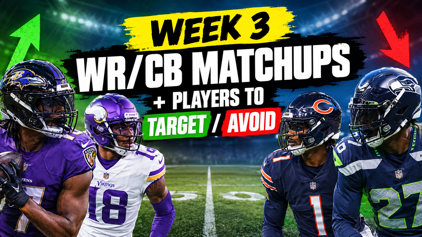 Week 3 WR/CB Matchups + Players to Target/Avoid — image 1
